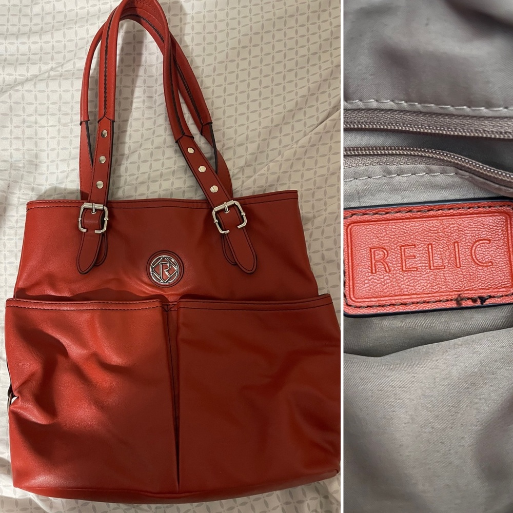Relic Orange purse
